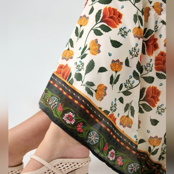 NWOT Boho Floral Dress From Ritera Size XL - Picture 6 of 9